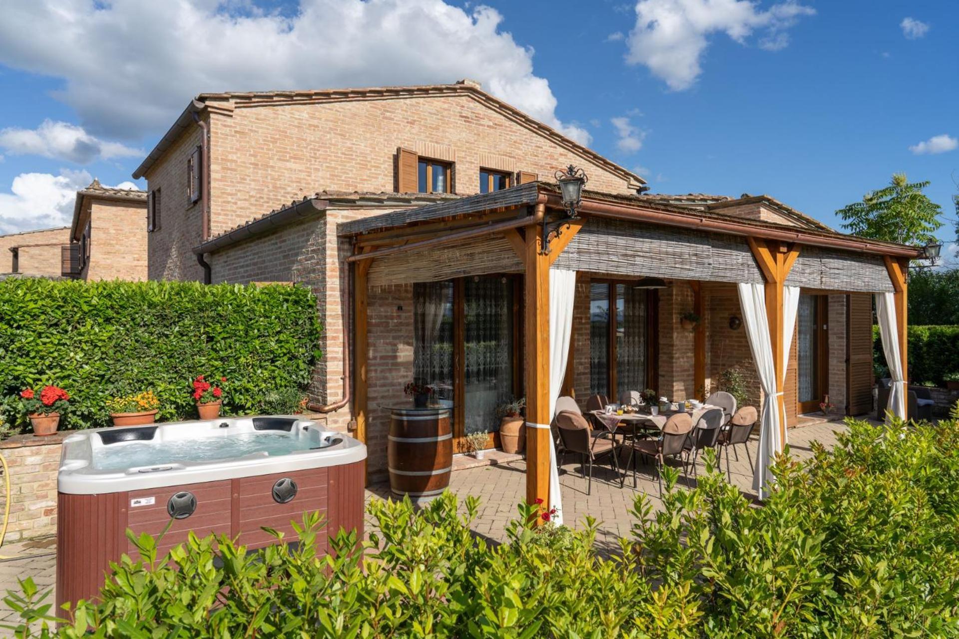 La Capanna Di Elfo Luxury Villa View Sienne Chambre photo